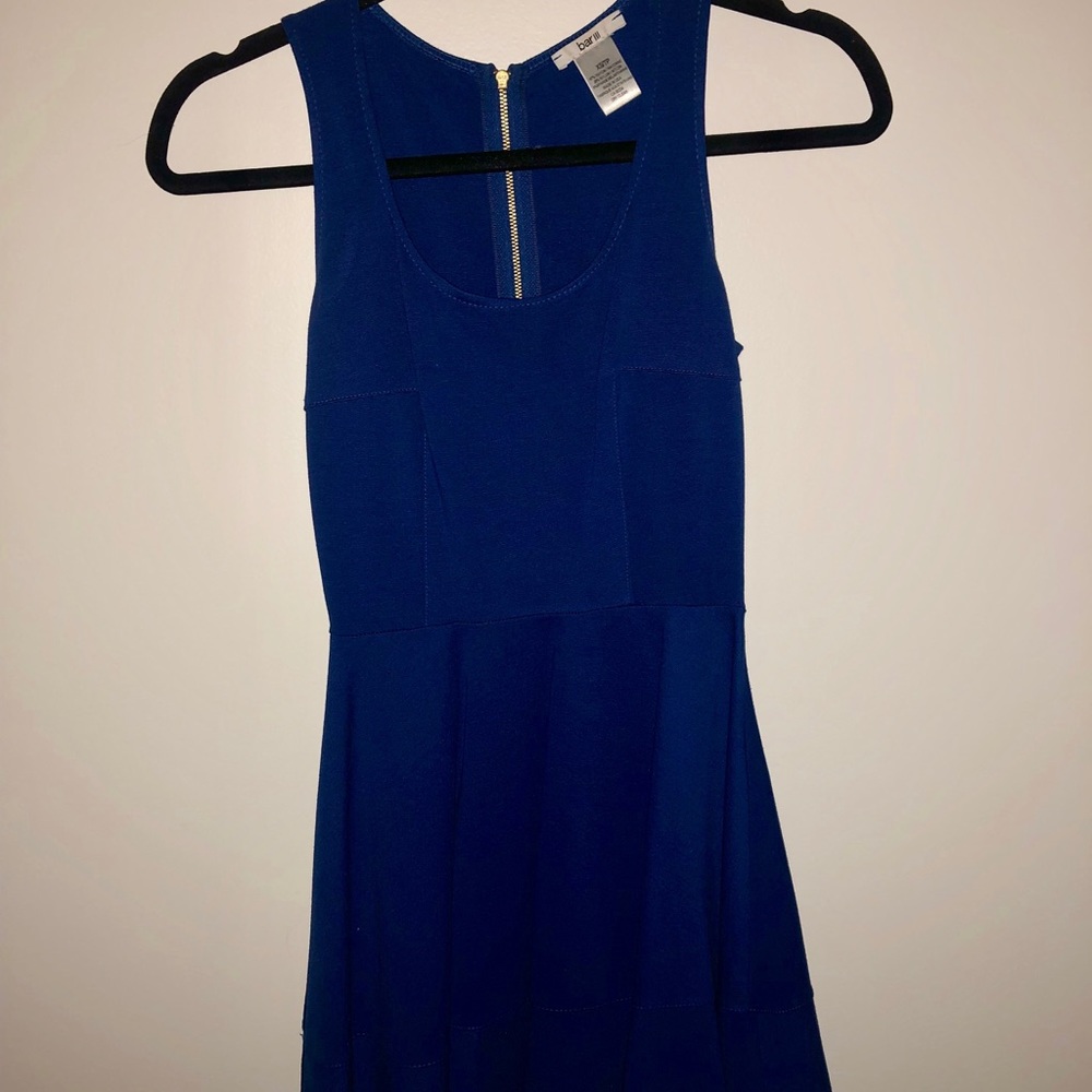 Royal blue dress